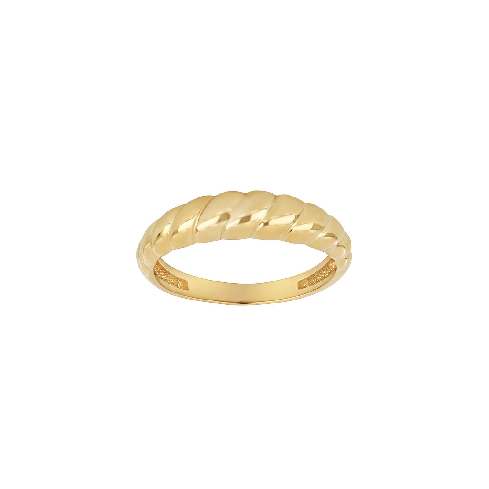 8kt. guldring snoet