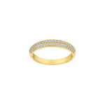 8kt. guldring m/cz