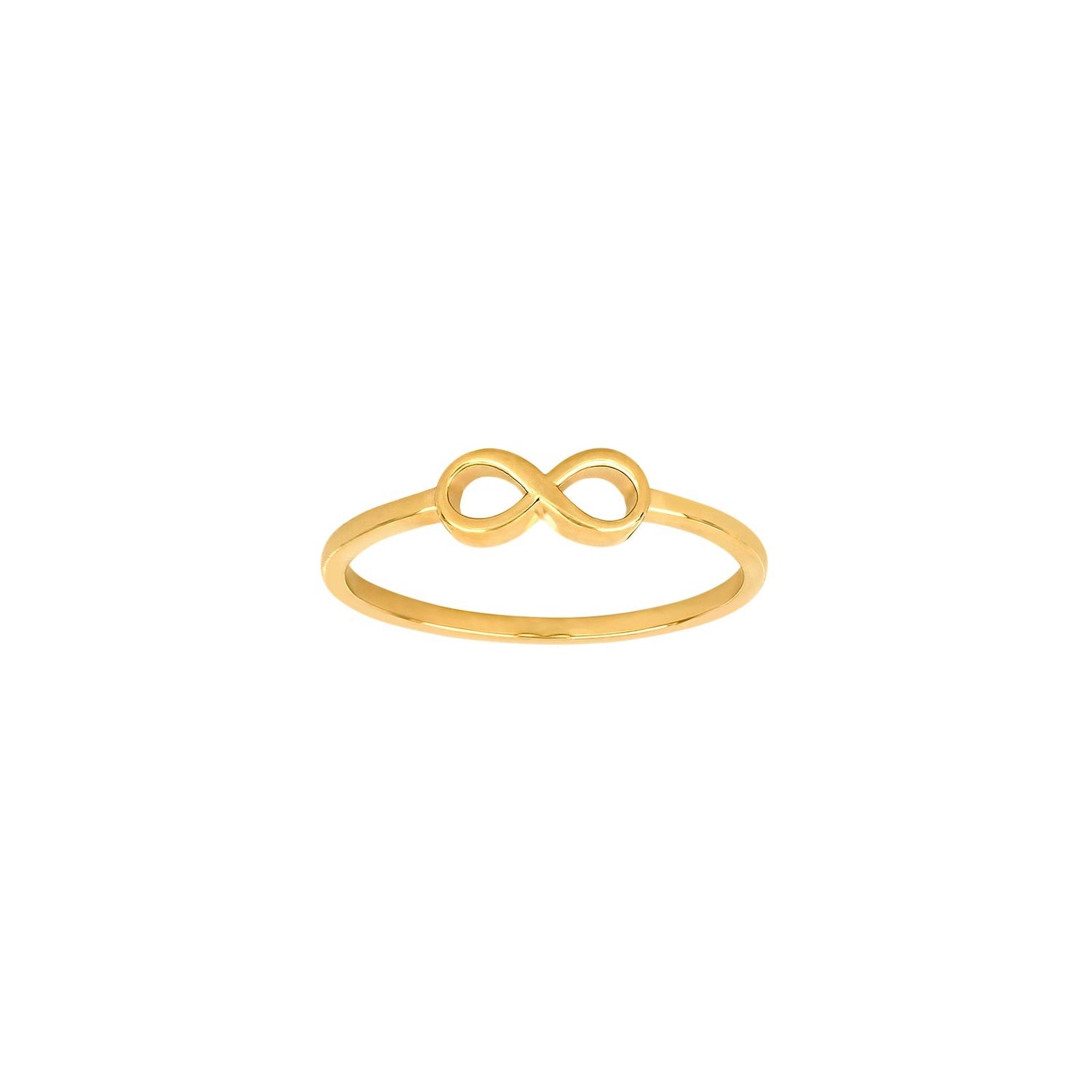 8ct. Goldring w/infinity