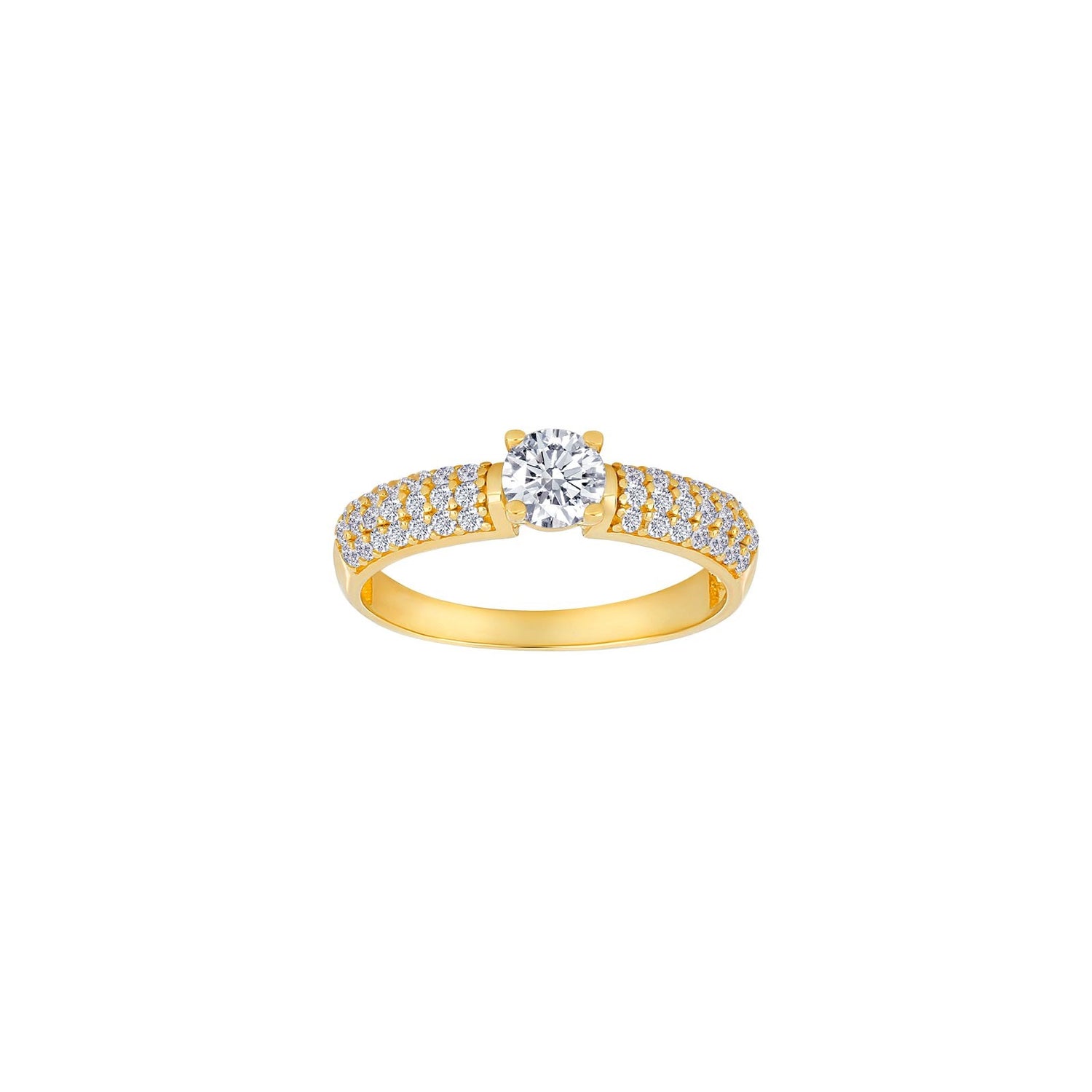 8ct. goldring w/cz
