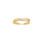 8kt. Goldring m/cz