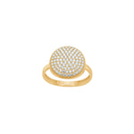 8kt. Goldring m/cz