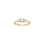 8kt. Goldring m. cz