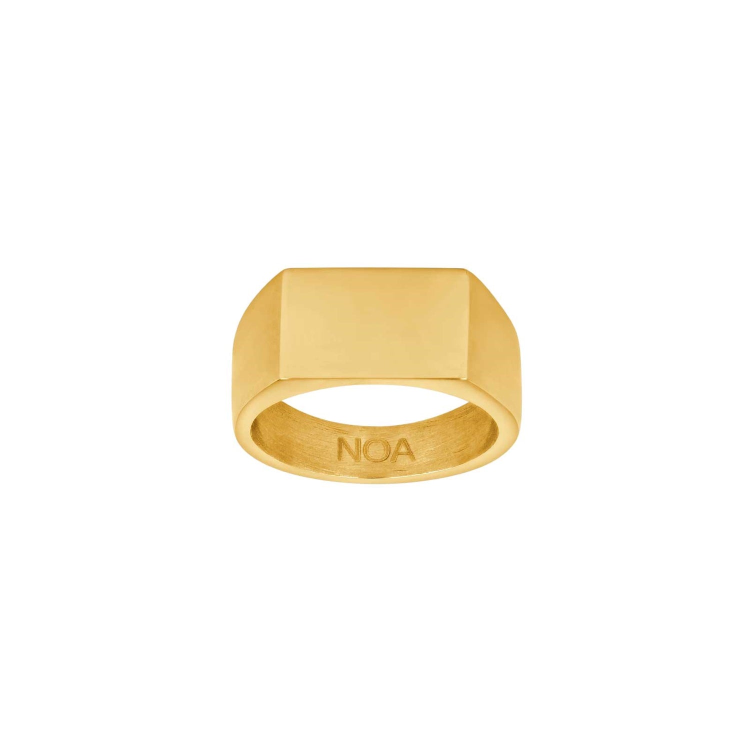 SON steel ring plate - Gold-plated stainless steel / 70