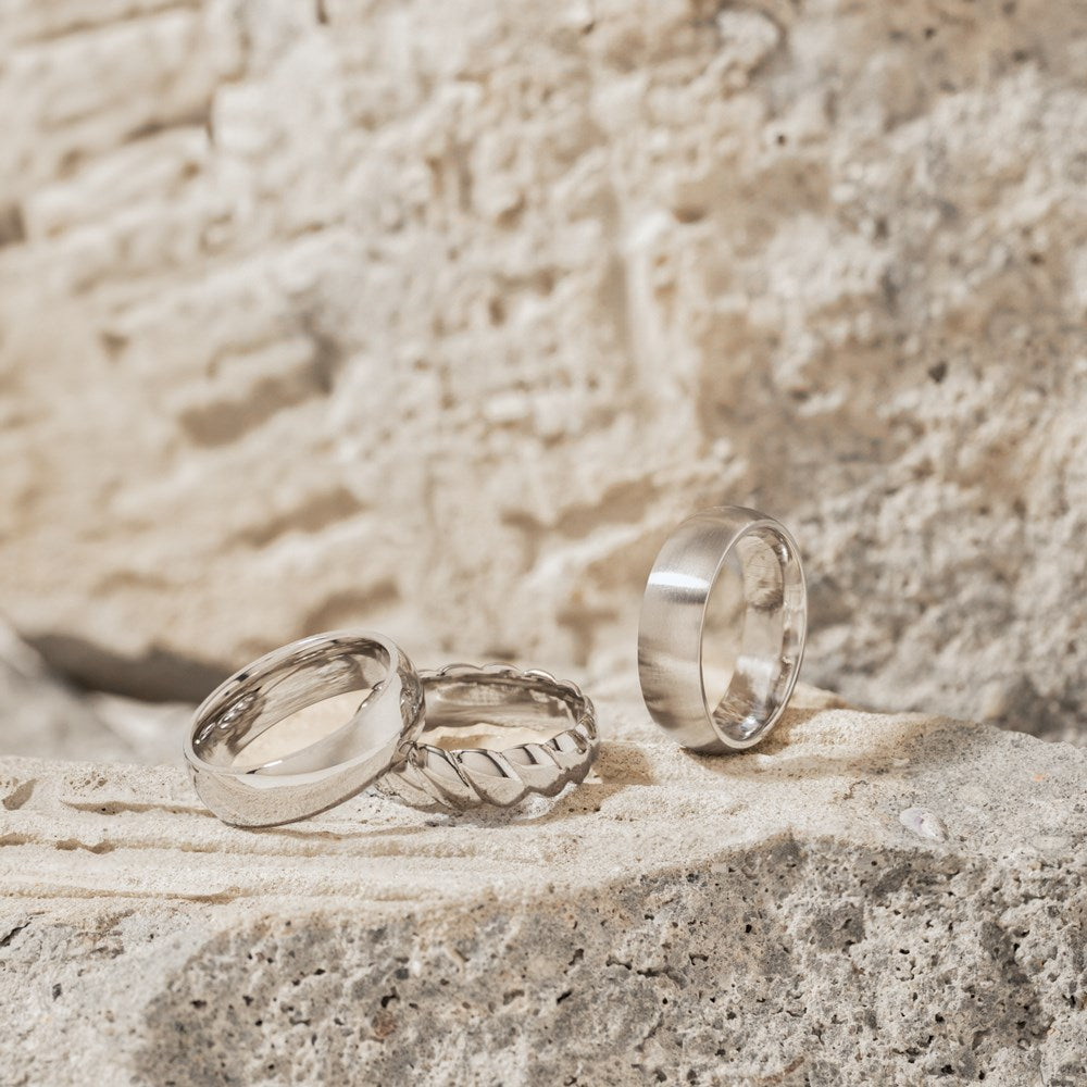 SON stalen gedraaide ring