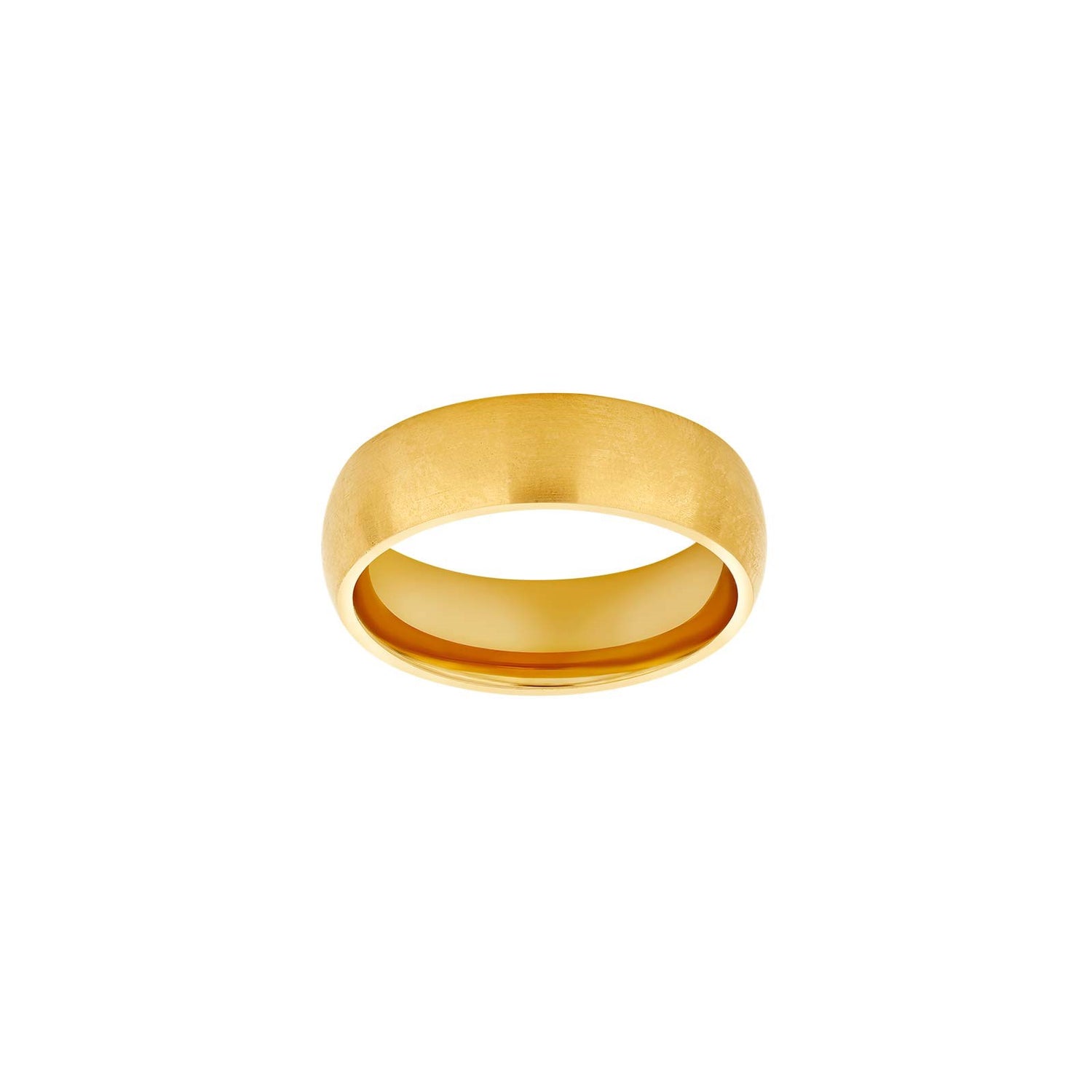 SON steel ring mat - Gold-plated stainless steel / 70