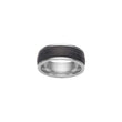 SON steel ring with carbon eye