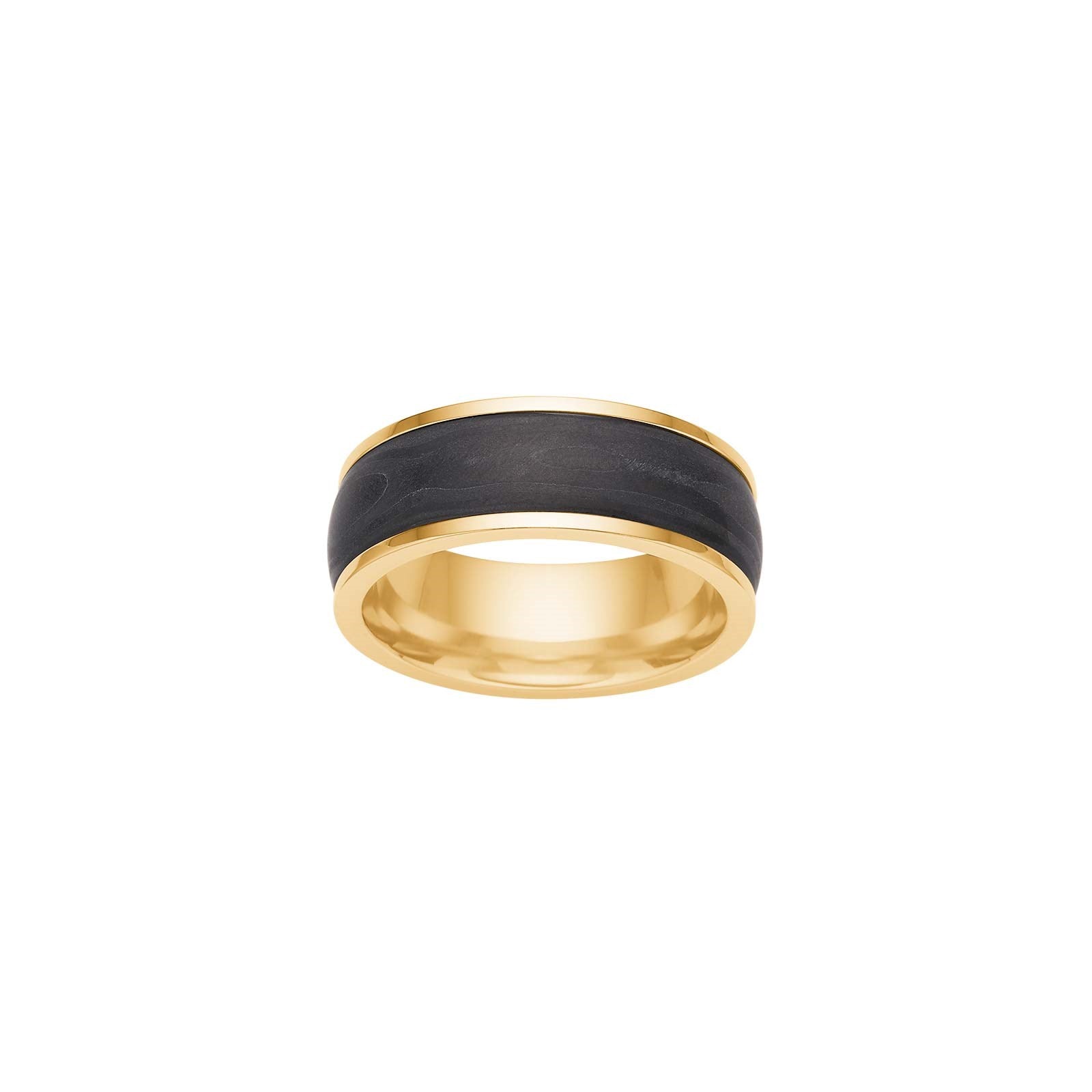 SON steel ring with carbon eye