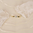 LUXURY 14ct. gold ring w. lab grown diamond 0,25ct TW/VS2