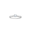 LUXURY 14ct. gold ring w. lab grown diamond 0,25ct TW/VS2