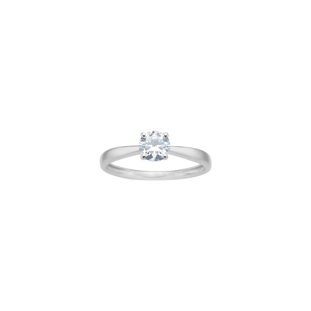 LUXURY 14kt. guldring m. lab grown diamant 0,50ct TW/VS2