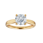 LUXURY 14kt. guldring m. lab grown diamant 1,0ct TW/VS2