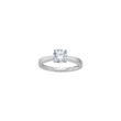 LUXURY 14ct. gold ring w. lab grown diamond 1,00ct TW/VS2