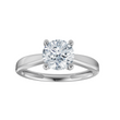 LUXURY 14kt. guldring m. lab grown diamant 1,0ct TW/VS2