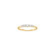 LUXURY 14kt. guldring m. lab grown diamant 0,25ct TW/VS2