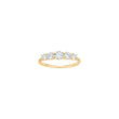 LUXURY 14kt. guldring m. lab grown diamant 0,75ct TW/VS2