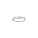 LUXURY 14kt. guldring m. lab grown diamant 0,75ct TW/VS2