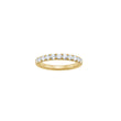 LUXURY 14kt. guldring alliance m. lab grown diamant 0,23ct TW/VS2