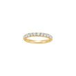 LUXURY 14kt. guldring alliance m. lab grown diamant 0,73ct TW/VS2