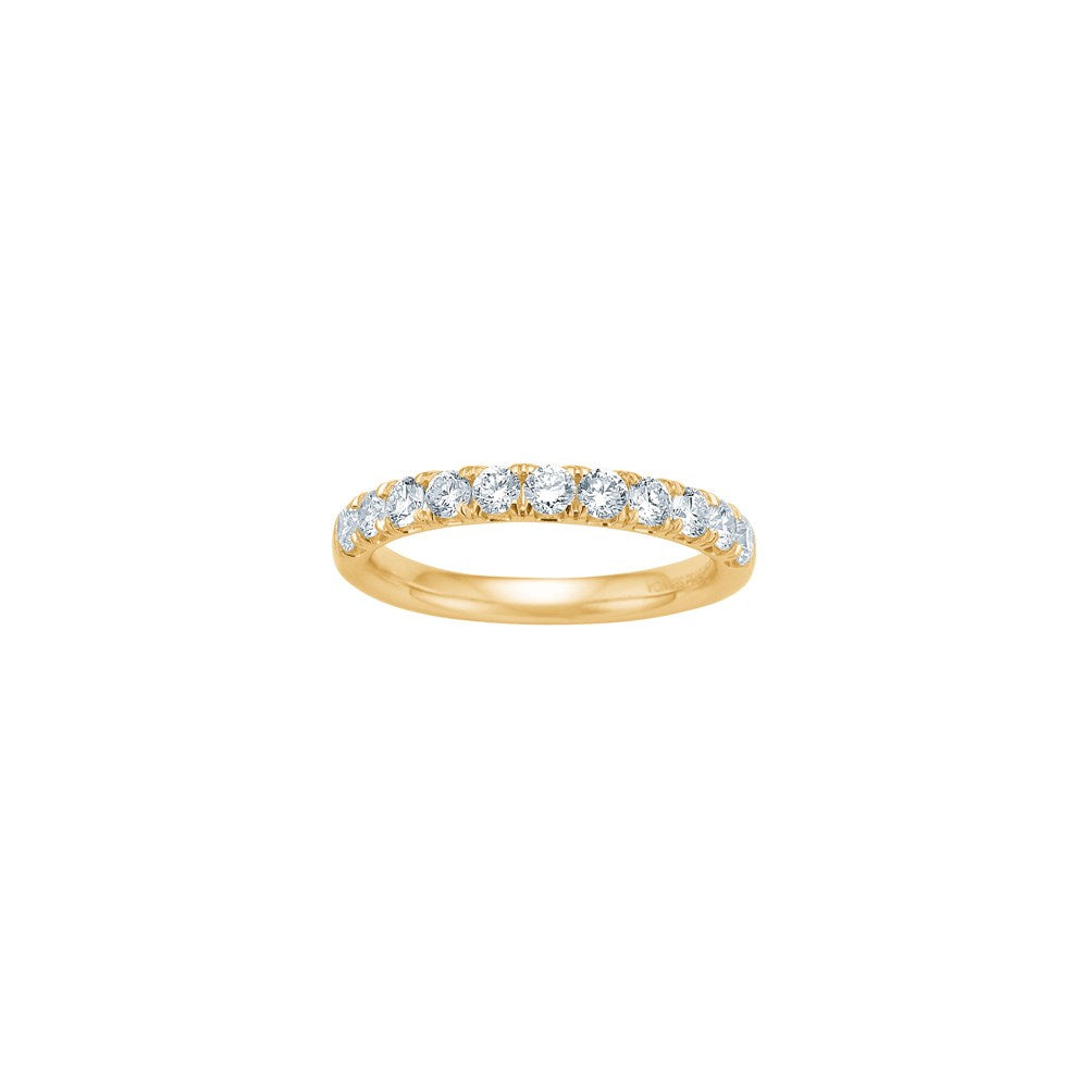 LUXURY 14kt. guldring alliance m. lab grown diamant 0,73ct TW/VS2 - Weißgold