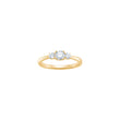LUXURY 14kt. guldring m. lab grown diamant 0,50ct TW/VS2