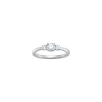 LUXURY 14kt. guldring m. lab grown diamant 0,50ct TW/VS2