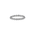 SIERSBØL Silber rhd. Ring gedreht