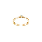Siersbøl 14kt. Afrodite Gold Ring 0.03ct WSI