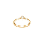 Siersbøl 14kt. Afrodite Gold Ring 0.05ct WSI