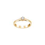 Siersbøl 14kt. Afrodite Gold Ring 0.15ct WSI