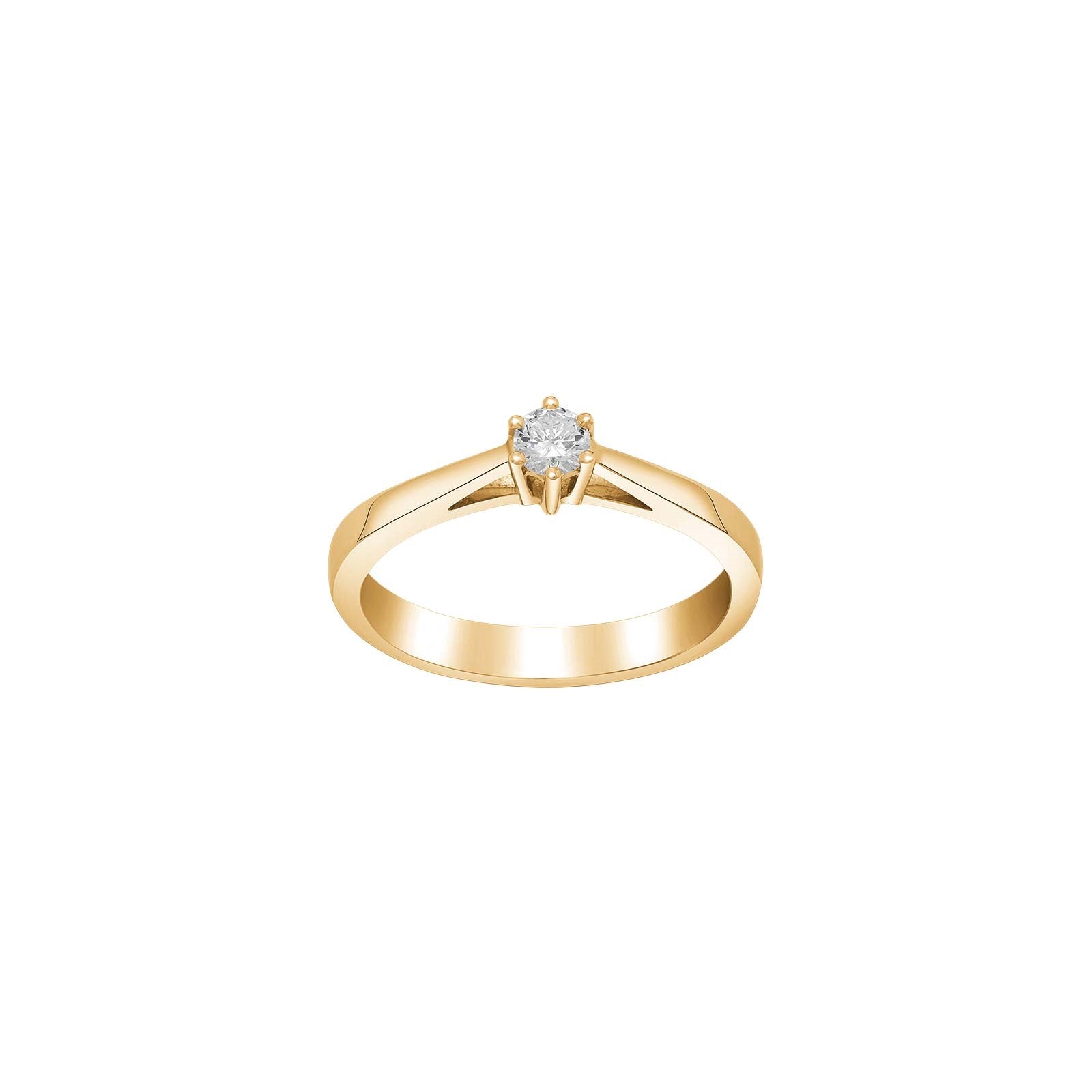 Siersbøl 14kt. Afrodite Gold Ring 0.15ct WSI
