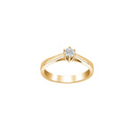 Siersbøl 14kt. Afrodite Gold Ring 0.20ct WSI