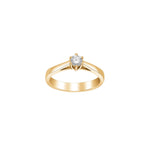 Siersbøl 14kt. Afrodite Gold Ring 0.25ct WSI