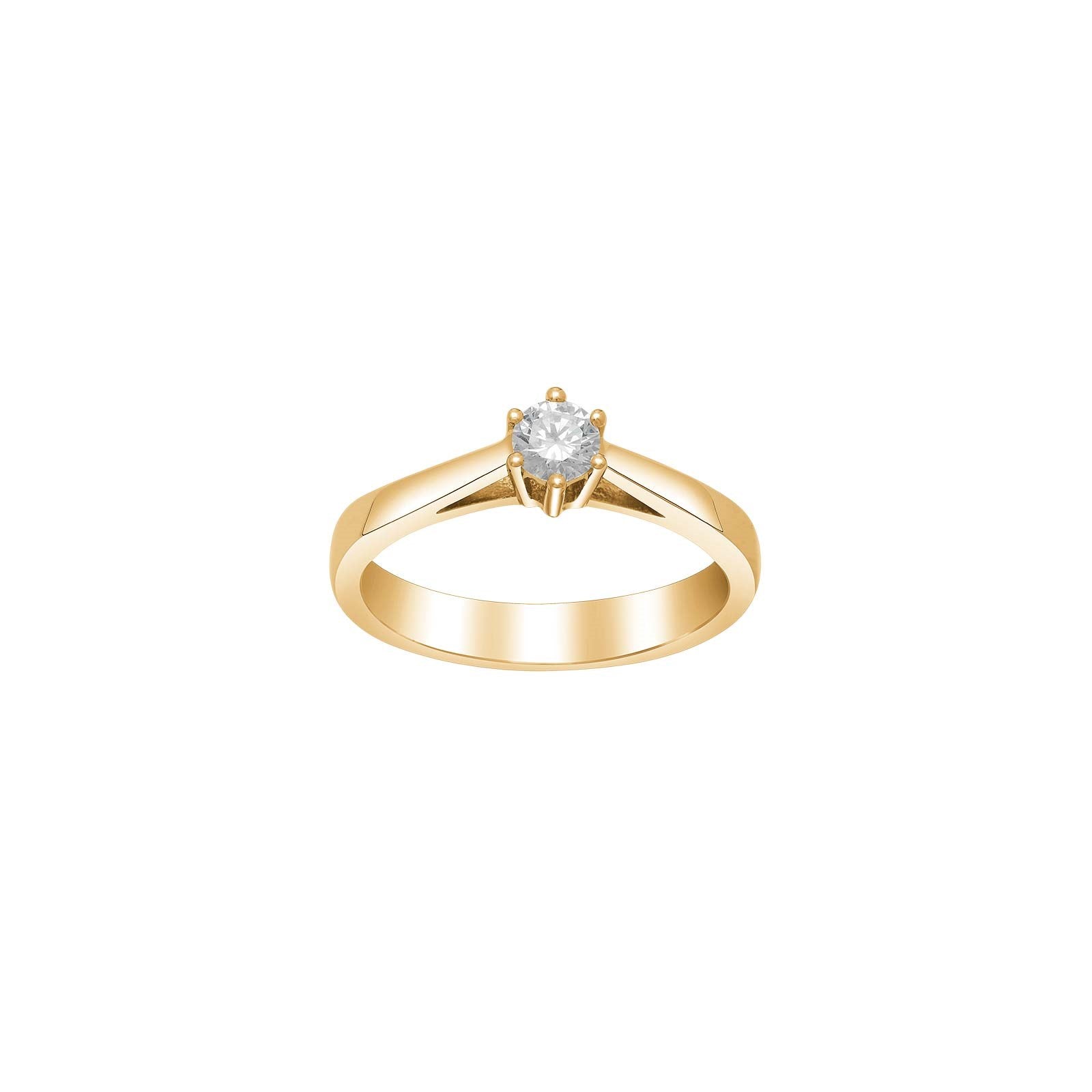 Siersbøl 14kt. Afrodite Gold Ring 0.25ct WSI