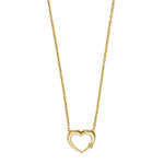 14kt. Goldhertz m/dia. 0.010ct W/SI
