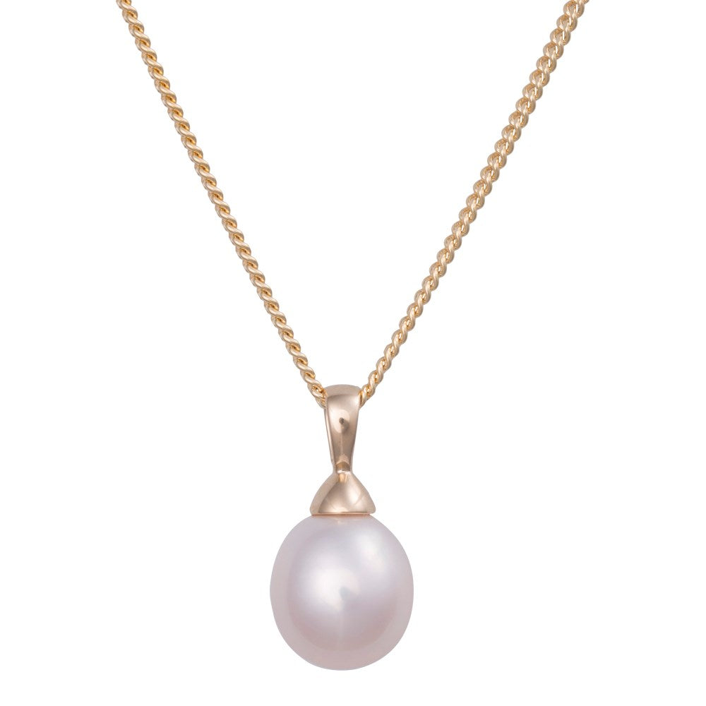 14kt. Gold Anhänger mit 0,08ct TW/SI