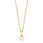 Goldplated silver pendant