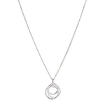 14kt. hvidguldsvedhæng m/dia. 0.020ct W/SI inkl. S
