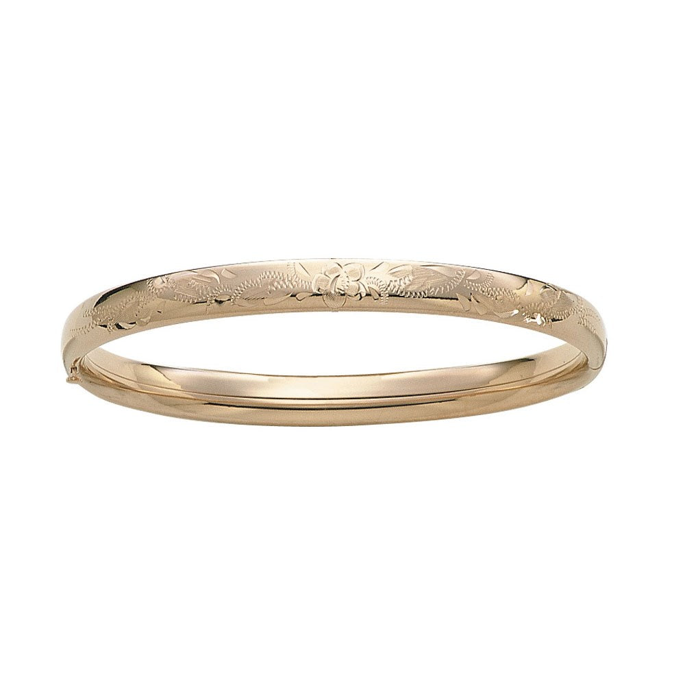 Bangle rolled gold