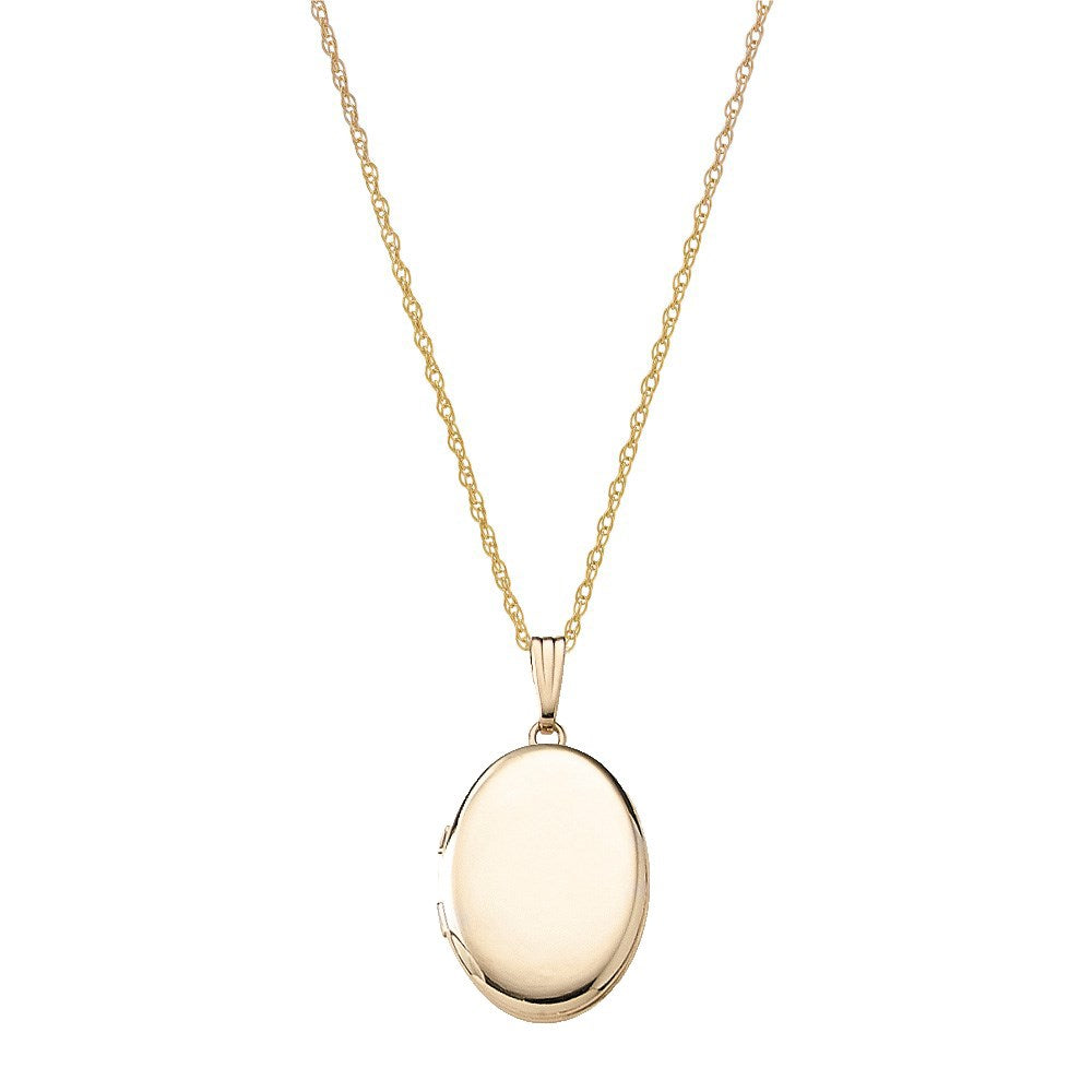 Medallion rolled gold 45cm