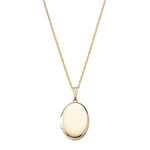 Medallion rolled gold 45cm