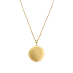 Medallion rolled gold