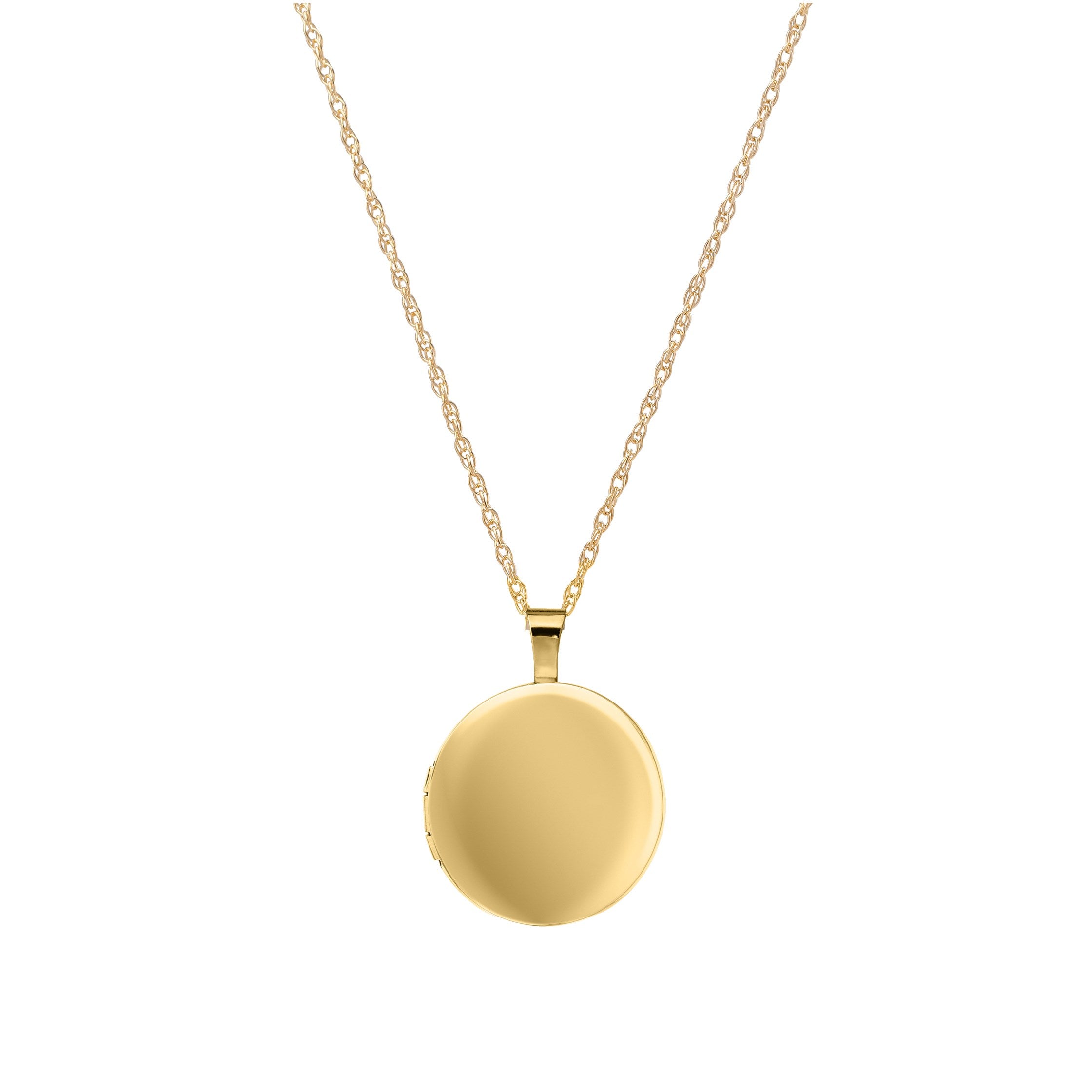 Medallion rolled gold