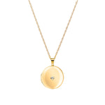 Medallion rolled gold