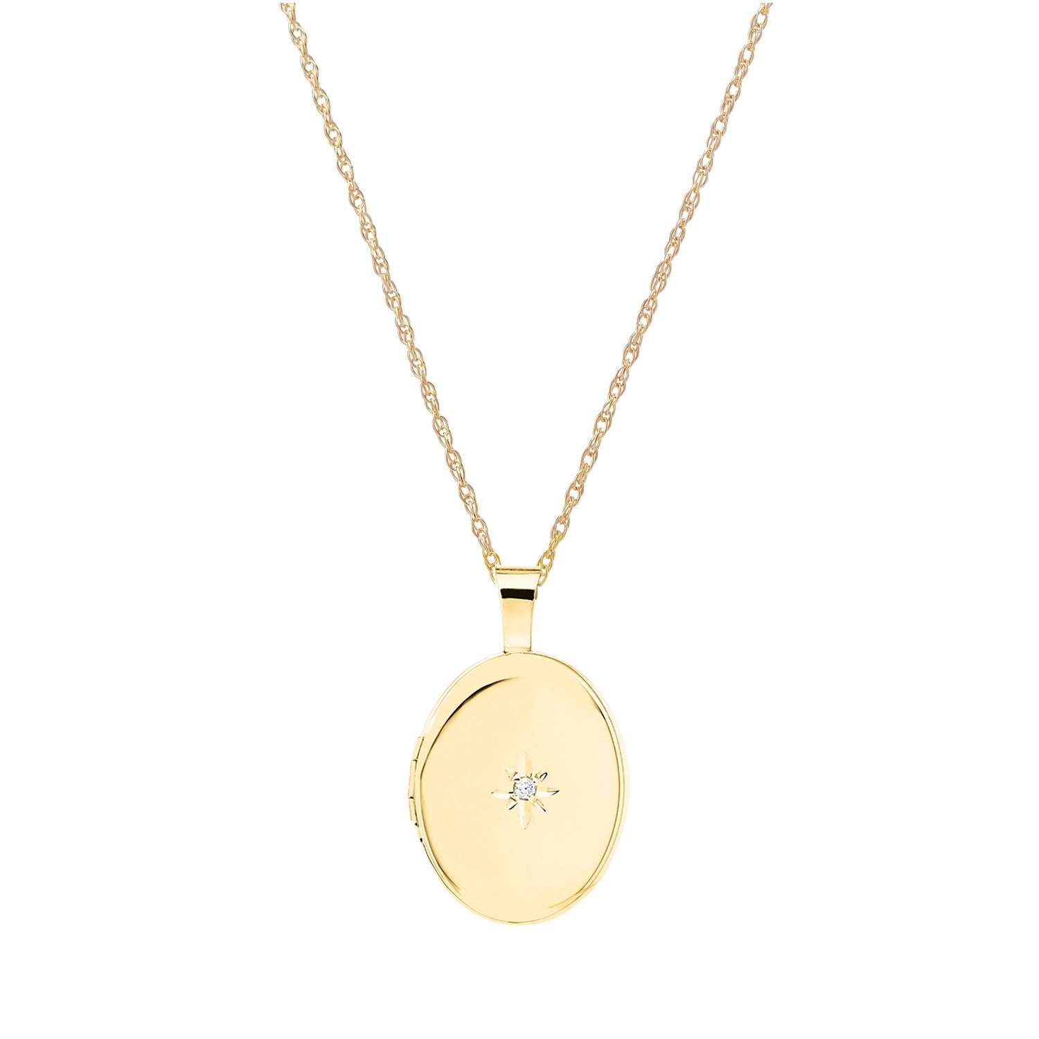 Medallion rolled gold