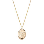 Medallion rolled gold 50cm