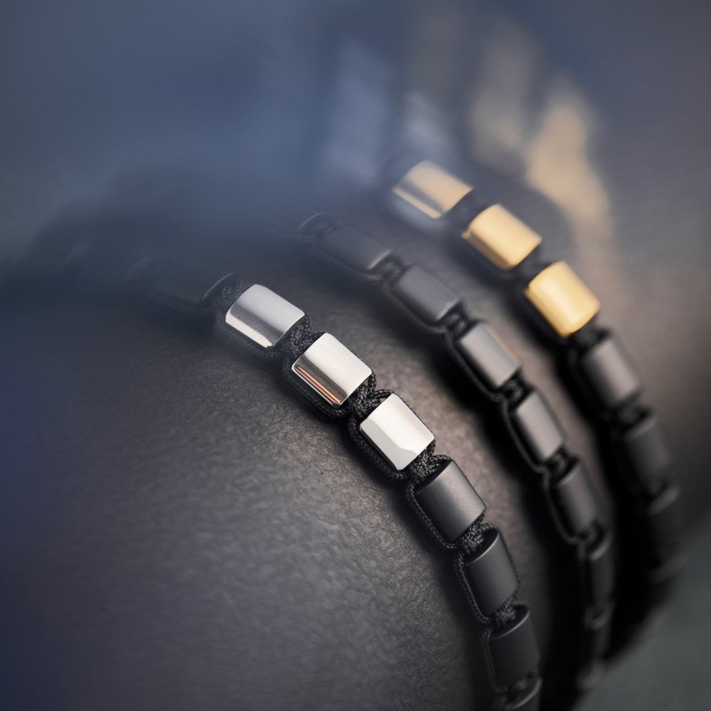 SON Armband Stahl quadratisch