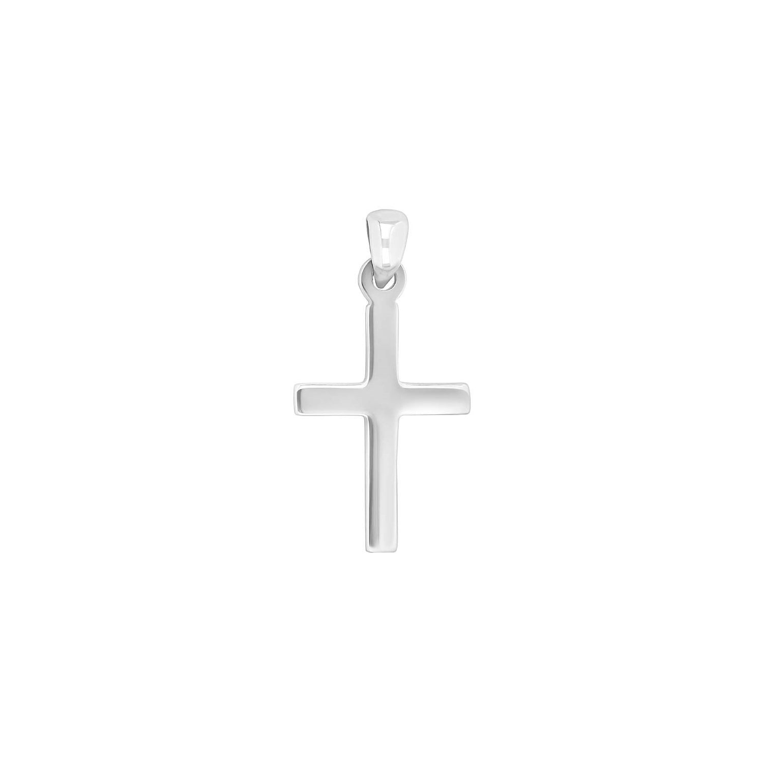 Rhod. Silber Kreuz 20mm