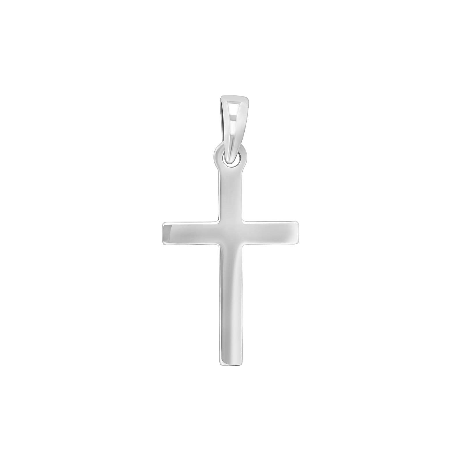 Rhod. Silber Kreuz 24mm