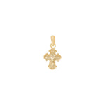 Goldp. silver pendant w/dagmarcross